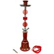 Hookah Set With Single Hose Flower Design – Assorted Colours (56cm)