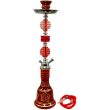 Hookah Set With Single Hose Flower Design – Assorted Colours (56cm)