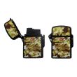 PROF Single Blue Flame Refillable Lighter (Military Style) - Assorted Colours