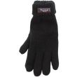Ladies Knitted 3M Thinsulate Insulation Gloves - Black