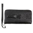 Ladies Zippable Purse - Black 