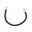 Men's Plaited Leather Bracelet 