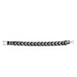 Men's Stainless Steel Plaited Rope Bracelet 