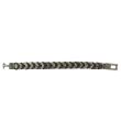 Men's Stainless Steel Plaited Rope Bracelet 