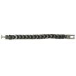 Men's Stainless Steel Plaited Rope Bracelet 