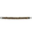 Men's Stainless Steel Plaited Rope Bracelet 