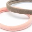 6pcs Jersey Hair Elastics - Assorted - 7mm x 4.5cm