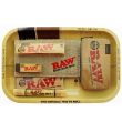 RAW 7pcs Classic Metal Rolling Tray Smoking Gift Set - 27 x 17cm