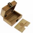 RAW Classic Medium Wood Rolling Box - 13 x 9 x 6.5cm