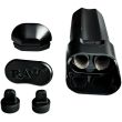 Raw Double Shot Two Cone Filler - Black (13.5cm)