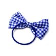 2pcs Royal Blue Hair Bow With Elastic - 8.5cm