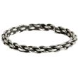 Sterling Silver Braided Design Adjustable Toe Ring
