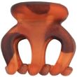 6pcs Octopus Tort Mini Hair Clamps- 2cm