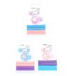 6pcs Unicorn Clips & Jersey Hair Elastics Set