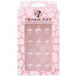 W7 Twinkle Toes False 24 Glue-On Toenails 