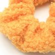 Boucle Fabric Hair Scrunchies - Assorted - 11cm