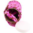 Wholesale Leather Bracelet - Pink Design (12 Pieces)