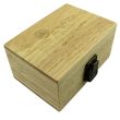 RAW Classic Medium Wood Rolling Box - 13 x 9 x 6.5cm