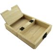 RAW Classic Medium Wood Rolling Box - 13 x 9 x 6.5cm