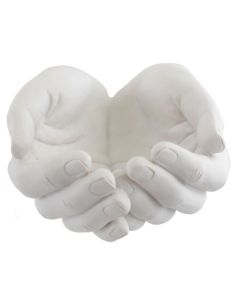 Wholesale White Healing Hands Ornament Figurine 