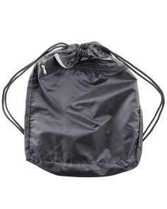 Wholesale Unisex Black Drawstring Bag 