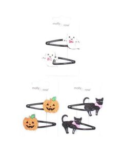 Wholesale Halloween Glitter Motif Sleepie Clip - Assorted Designs