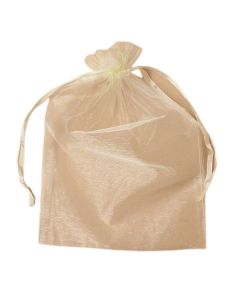 Wholesale Organza Bags -Ivory (30 x 21cm) 