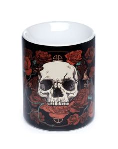 Skulls & Roses Printed Ceramic Oil Burner 