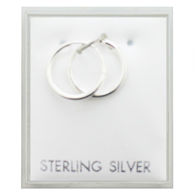 Sterling Silver Hoops Set of Two main image 1