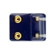 Caflon Blu Regular Gold Cabochon Pearl Ear Piercing Studs
