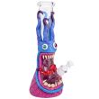 3D Monster Design Glass Waterpipe - Assorted (13inch)