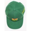 6 Panel 100% Polyester Embroidered Baseball Cap Ghana - Green