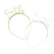 Gold & SIlver Bride Aliceband - Assorted - 0.6cm Wide
