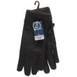 Adults Sport Gloves with Gripper & Touch Screen - Black