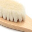 Bamboo Baby Hair Brush With Wool Bristles - 15cm