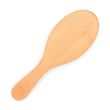 Bamboo Paddle Hair Brush With Wooden Bristles