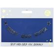 Best Dad Ever Banner in Navy Colour 2.5m 