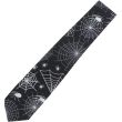 Black Spider Web Tie