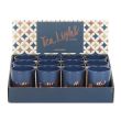 Wholesale Blue Festive Tealight Holder 