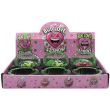 Bud Love Design Glass Ashtray - Assorted (8.5x3.5cm)