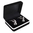 Wholesale Gents Silver Cufflinks - Chess Piece 