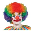 Coloured Clown Rainbow Wig 