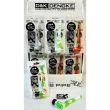 D&K Printed Glass Pipe with Silver Screen- Assorted