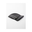 Black Wide Tooth French Side Hair Comb - 7cm