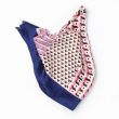 Ladies Geometric Printed Vegan Silk Scarves - Assorted Colours 