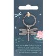 Dragonfly Metal Keyring
