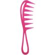 Duralon Wide Tooth Hair Comb with Pointed Teeth - Pink - 18.5cm