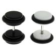 Ear Bars (Black & White Assorted) - 10mm