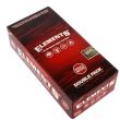 Wholesale Elements Red Single Wide Slow Burn R-Paper
