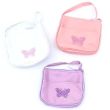 Embroidered Butterfly Purse